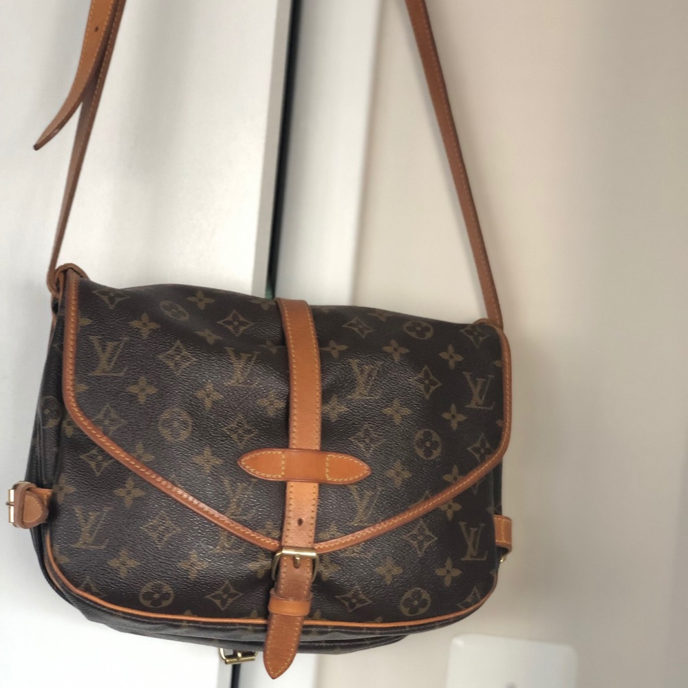 Louis Vuitton Brown Monogram Crossbody Bag